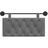  Držeće uzglavlje Zidne Tamno siva 90 x 55 x 7 cm Baršun - Tamno siva 80 cm bez LED | shoptok.hr