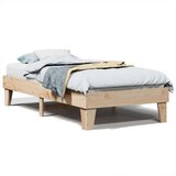 vidaXL Okvir kreveta bez madraca 100x200 cm konstruirano drvo | shoptok.hr