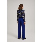Marisse Blue Wide-Leg Creased Trousers | ePonuda.com