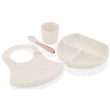 Olimp Sport Babyjem silikonski set za hranjenje- ecru | ePonuda.com