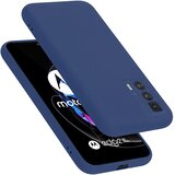 Cadorabo Ohišje združljiv z Motorolo v tekoči modro - zaščitni pokrov, narejen iz fleksibilnega silikona TPU, (20593735) | Shoptok.si