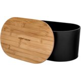 Altom design metalna kutija za kruh s drvenim poklopcem | shoptok.hr