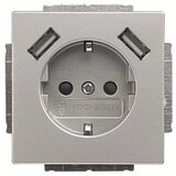 Busch-Jaeger SCHUKO-2x vtičnica USB 20 EUCB2USB-866, (20888035) Cene