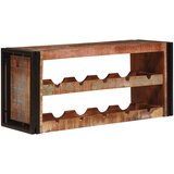  Stalak za vino Smeđa 100 x 45 x 33 cm Čvrsto reciklirano drvo | shoptok.hr