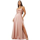 La Modeuse Dolge obleke 78501_P186960 Rožnata Cene