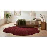 ESTE Bordo rdeča preproga 160x230 cm Pebble &amp;ndash; Slike