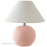 Jotex Svijetlo ružičasta/krem stolna lampa keramička (visina 29 cm) Karamell – Cijene