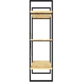 vidaXL Ormarić za knjige s 3 razine 100 x 30 x 105 cm od borovine | shoptok.hr
