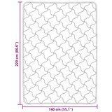  Zimska pokrivača Šonerisan Svjetlosiva 140 x 220 cm - Svjetlosiva 140 x 220 cm | shoptok.hr