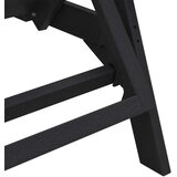  Ležaljka 2 pcs Crna 195,5 x 53 x 98,5 cm Polietilen | shoptok.hr