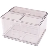 Plastični kopalniški organizatorji v kompletu 4 ks –