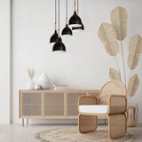  Luster na sajli NOAK WOOD 5xE27/60W/230V | Eponuda.com