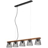BRILONER 4077-055 - Luster na sajli WOOD & STYLE 5xE14/25W/230V Cene