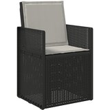  Jastučići za sjedenje i leđa 4 pcs Svjetlosiva 47 x 45 x 2 cm | shoptok.hr