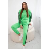 Kesi Cotton set with light green stripes Cijene