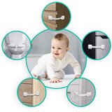 Ricokids 798200 ormarić za otvaranje ormarića, 6 kom, bijeli | shoptok.hr