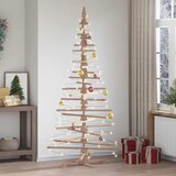  Drveno božićno drvce za dekoraciju 210 cm Čvrsto drvo bor Cijene