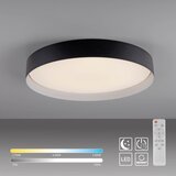 SCHÖNER WOHNEN 14595-18 - LED prigušiva stropna svetiljka TAVOLI LED/34W/230V crna + daljinski upravljač | Eponuda.com