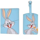 Widdop & Co. Looney Tunes - Set futrola za pasoš i tag za kofer - Looney Tunes, Bugs Bunny, Warner Bros Cene