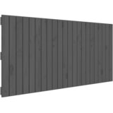  Zidno uzglavlje sivo 140x3x60 cm od masivne borovine | shoptok.hr