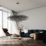 PAUL NEUHAUS 2031-18 - Viseći luster na sajli ICICLE 15xG9/40W/230V 75x150 cm crna | Eponuda.com