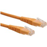 Roline 21.15.1527 RJ45 omrežni kabel\, patch kabel cat 6 u/utp 0.50 m oranžna 1 kos, (20420103) Cene