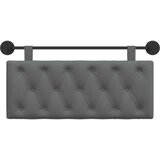  Držeće uzglavlje Zidne Tamno siva 110 x 55 x 7 cm tkanina - Tamno siva 100 cm bez LED | shoptok.hr