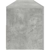  TV ormarić s LED svjetlima siva boja betona 120 x 35 x 40 cm | shoptok.hr