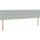  s od storage Svijetlo siva 200 x 200 cm Baršun | shoptok.hr