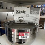 K&amp;ouml;nig &amp;Scaron;erpa inox sa poklopcem 27L Slike