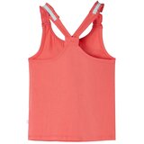  Dječja majica bez rukava s uzorkom jednoroga koraljne boje 128 | shoptok.hr
