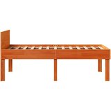  Okvir kreveta bez madraca voštano smeđi 75 x 190 cm od borovine | shoptok.hr