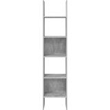 Ormarić za knjige boja betona 40x35x180 cm konstruirano drvo | shoptok.hr