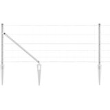  Zavareno žičano ograđivanje s bodljama 100 x 0,8 m Srebrna | shoptok.hr