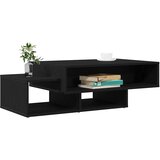  Klub stolić crni hrast 105x55x32 cm inženjerski drvo | shoptok.hr