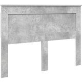  Uzglavlje s uzglavljem Betonski sivi 150 cm Konstruirano drvo | shoptok.hr