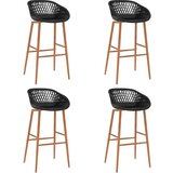  5-dijelni barski set bijelo-crni | shoptok.hr