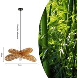 Immax 08265L - Visilica na sajli MARIPOSA 1xE27/40W/230V prečnik 50 cm juta | Eponuda.com