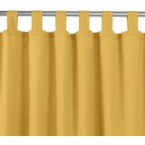  Curtain CARMENA color mustard style classic 10cm tab tops braid 140x300 HOMEDE | shoptok.hr