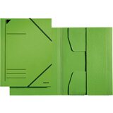 Leitz Kotna mapa DIN A4, karton 320 g/m2, zelena, (21651014) Cene