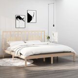 Maison Chic Posteljni okvir - Dvoposteljna postelja - Zakonska postelja iz trdne borovine 200x200 cm-J5113, (21767878) | Shoptok.si