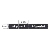 čičak traka duž.2m perforiranana 3cm,u dispanzer, siva