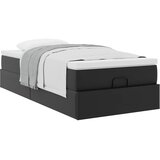  Otomanski krevet s madracem crni 80x200cm umjetna koža | shoptok.hr