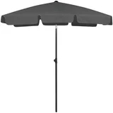 Suncobran za plažu antracit 180 x 120 cm