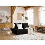 Bobochic Paris Črna sedežna garnitura iz tkanine bouclé 175 cm Elisa – | Shoptok.si