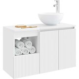  Set namještaja za kupaonicu 2 kom. Bijela Konstruirano drvo 49,5 x 35 x 80 cm | shoptok.hr