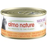 Almo Nature HFC Cat Mousse 70 g - Tuna sa škampima | shoptok.hr