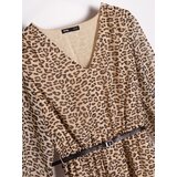 Sinsay Midi haljina s leopardskim uzorkom | shoptok.hr
