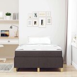 Konstrukcija postelje Temno rjava 120 x 200 cm blago, (5000123757) | Shoptok.si