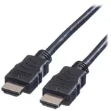 Value HDMI priključni kabel HDMI A utikač 1.50 m crna 11.99.5531 sa zaštitom HDMI kabel